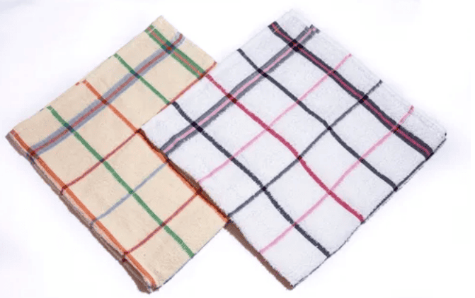 REPASADOR CUADRILLE TOALLA COLORES DOBLE FELPA