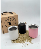 MATE ACERO TERMICO INOXIDABLE DOBLE CAPA COLORES