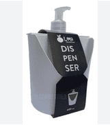 DISPENSER DETERGENTE Y ESPONJA COLORES 600CC