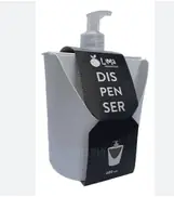 DISPENSER DETERGENTE Y ESPONJA COLORES 600CC