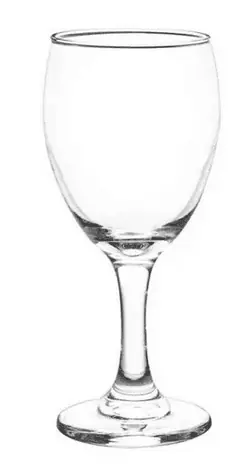 COPA VINO/AGUA 300 ML VIDRIO TEMPLADO