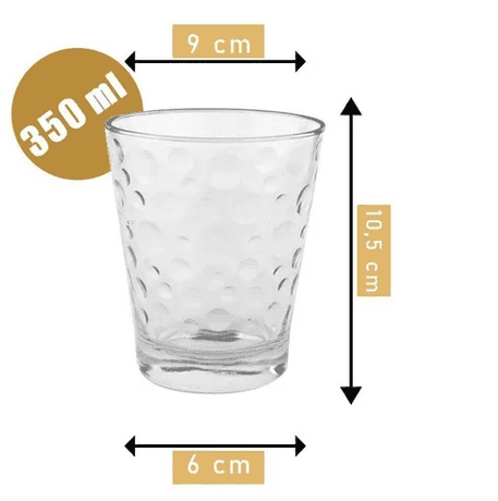 VASO VIDRIO DURAX FRESH 350 ML