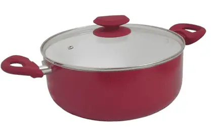 CACEROLA CERAMICA 24CM ANTIADHERENTE ASAS