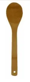 CUCHARA MADERA LARGA COCINA 30 CM