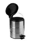 CESTO BASURA ACERO INOX 3 L CON RECIPIENTE INTERNO