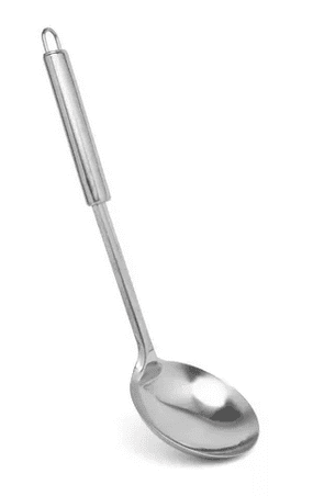 CUCHARON ACERO C/MANGO