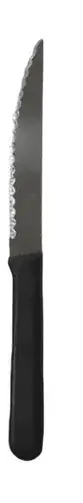CUCHILLO MESA FILO ACERO NEGRO