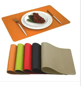 MANTEL INDIVIDUAL ECO CUERO 44 X 36 CM CUERINA COLORES