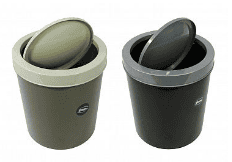 CESTO BASURA PLASTICO VAIVEN NEGRO 7 L