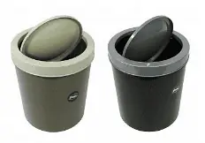 CESTO BASURA PLASTICO VAIVEN NEGRO 7 L