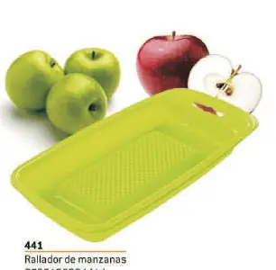 RALLADOR DE MANZANA PLASTICO