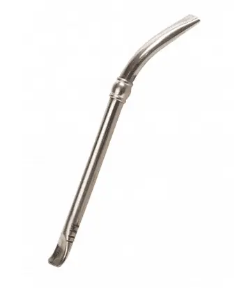BOMBILLA ACERO INOX PICO DE LORO CURVA