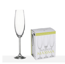 COPAS CRISTAL X 6 CHAMPAGNE 230ml BOHEMIA