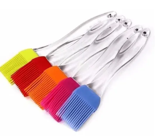 PINCEL CEPILLO SILICONA CH 17 CM COLORES