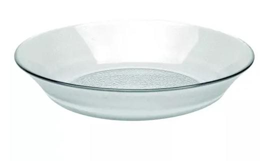 PLATO HONDO VIDRIO DURAX