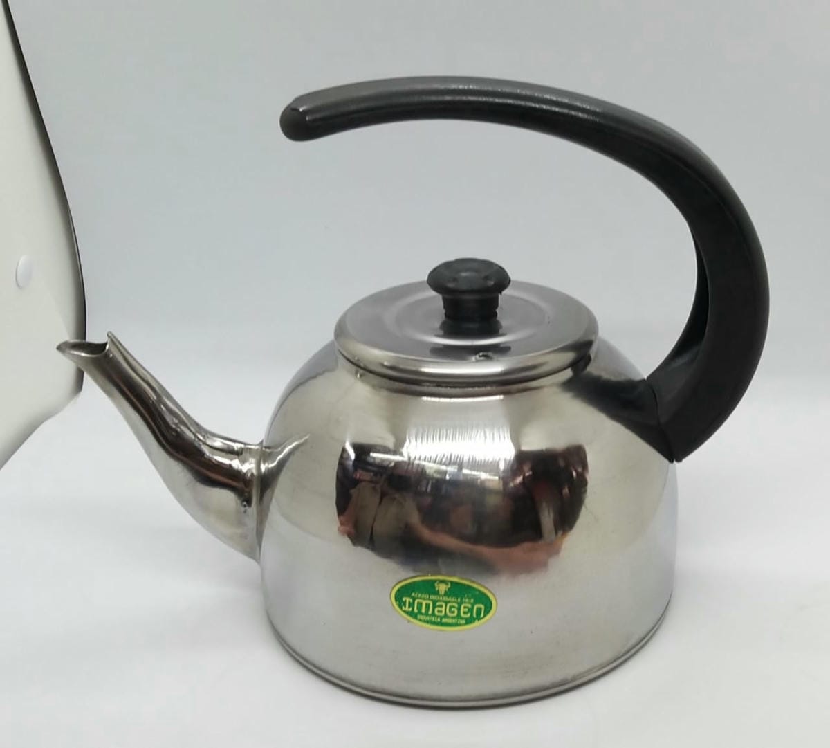 PAVA ACERO INOX 1.6 L MANGO VAQUELITA