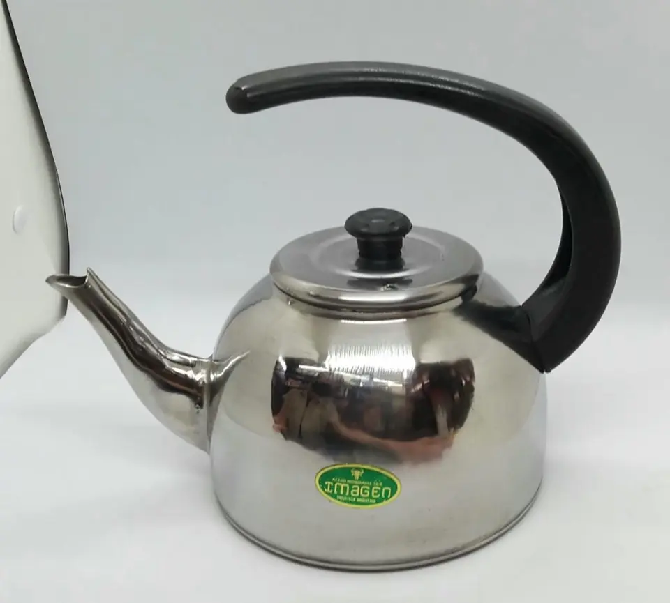 PAVA ACERO INOX 1.6 L MANGO VAQUELITA