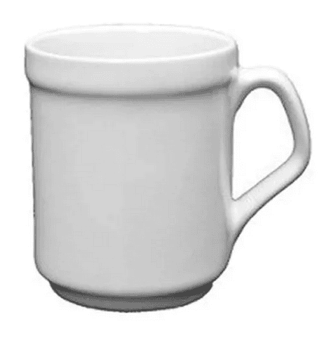 JARRO CHICO PORCELANA CAFE Y 1/2
