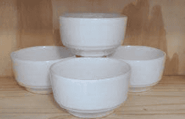 BOWL CERAMICA BLANCO