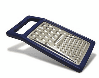RALLADOR ACERO PLANO MARCO PLASTICO