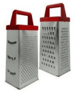 RALLADOR ACERO INOXIDABLE 4 CARAS
