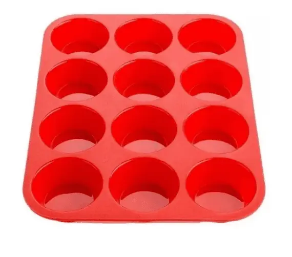 MOLDE SILICONA MUFFIN X 12
