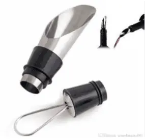 TAPON VERTEDOR PARA VINO METAL
