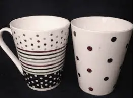 JARRO MUG DECO DISEÑOS Y COLORES VARIOS