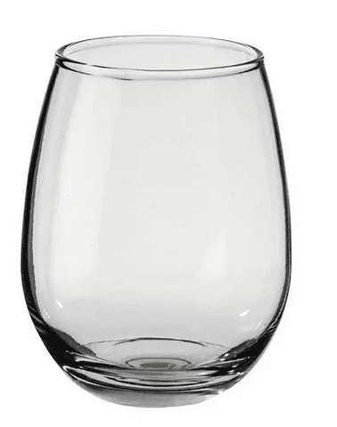 VASO COPA VIDRIO TEMPLADO GOURMET SIN TALLO