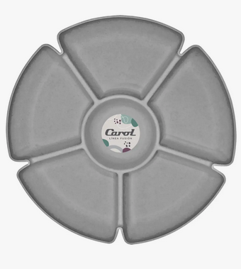 COPETINERO PLASTICO PICADA DIPS BOWL COLORES