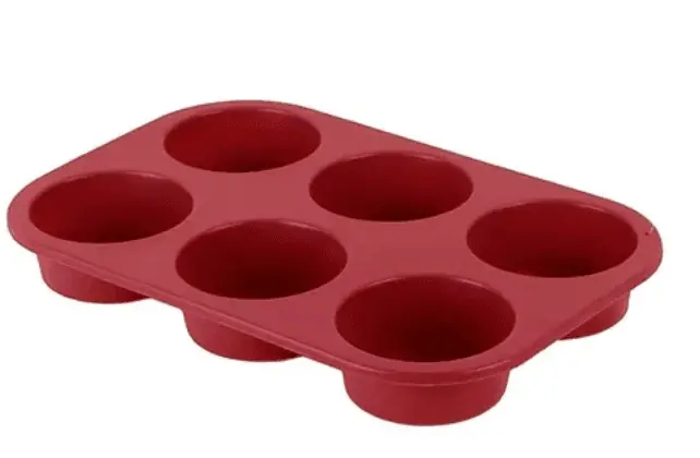 MOLDE SILICONA MUFFIN X 6