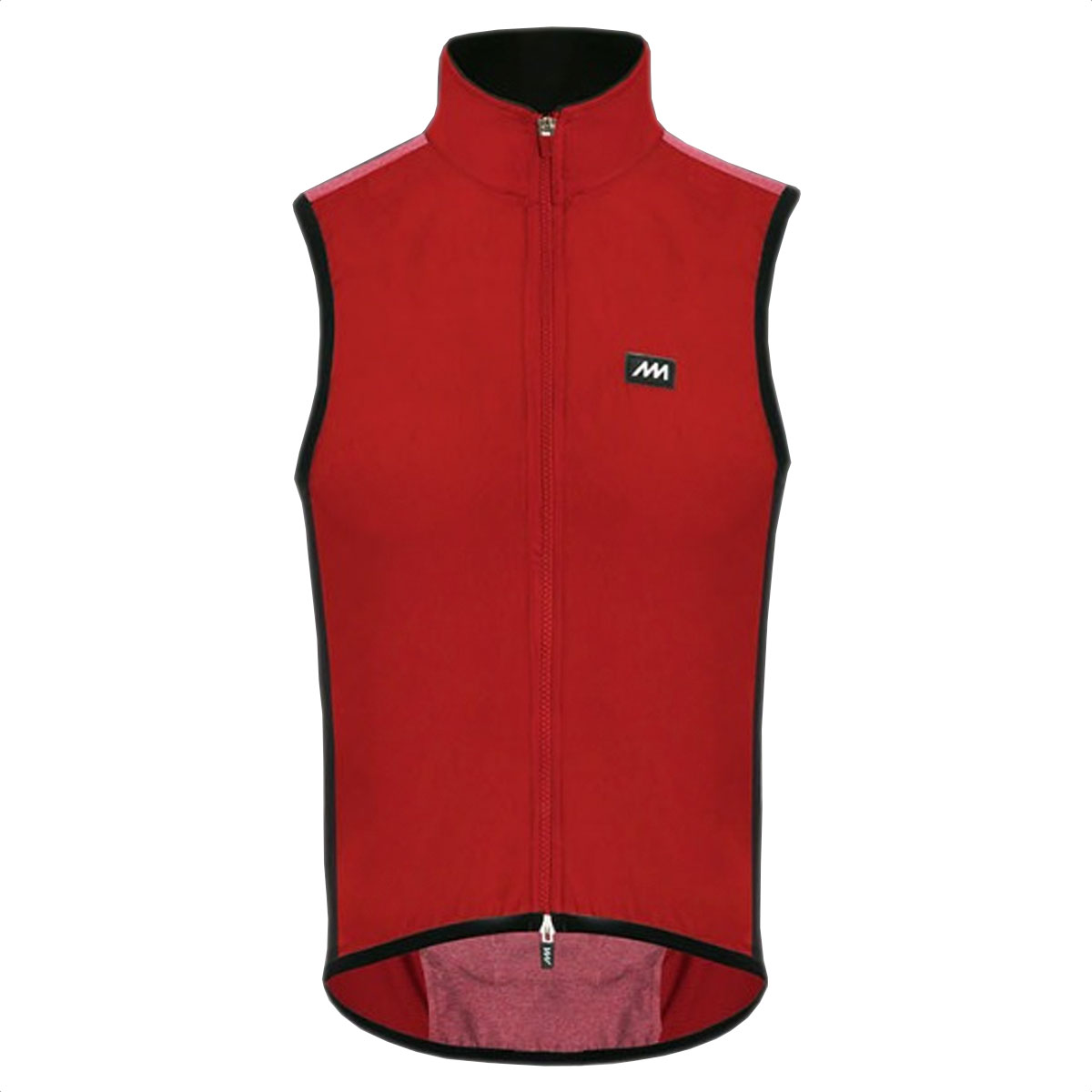 chaleco magenta melange rojo