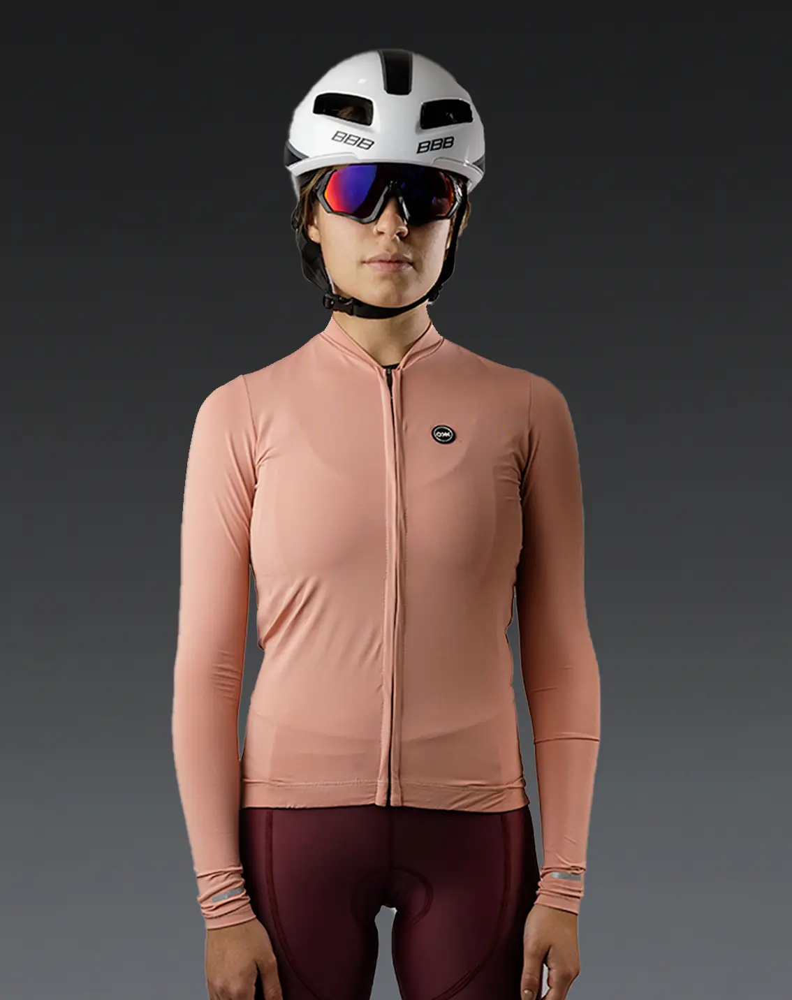 JERSEY MANGA LARGA OX VINSON ROSA