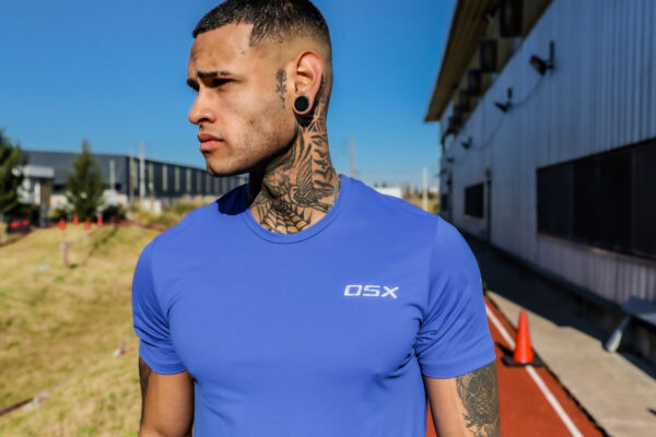 Remera Running Fit 22 AzUL osx