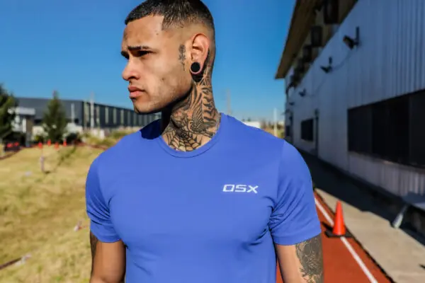 Remera Running Fit 22 AzUL osx