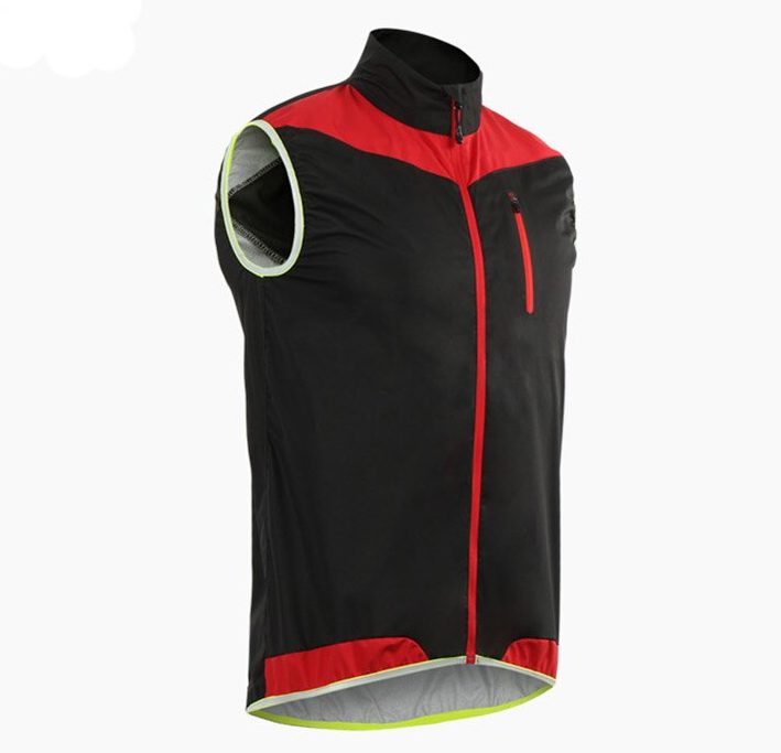 Chaleco Arsuxeo Impermeable NEG/ROJO