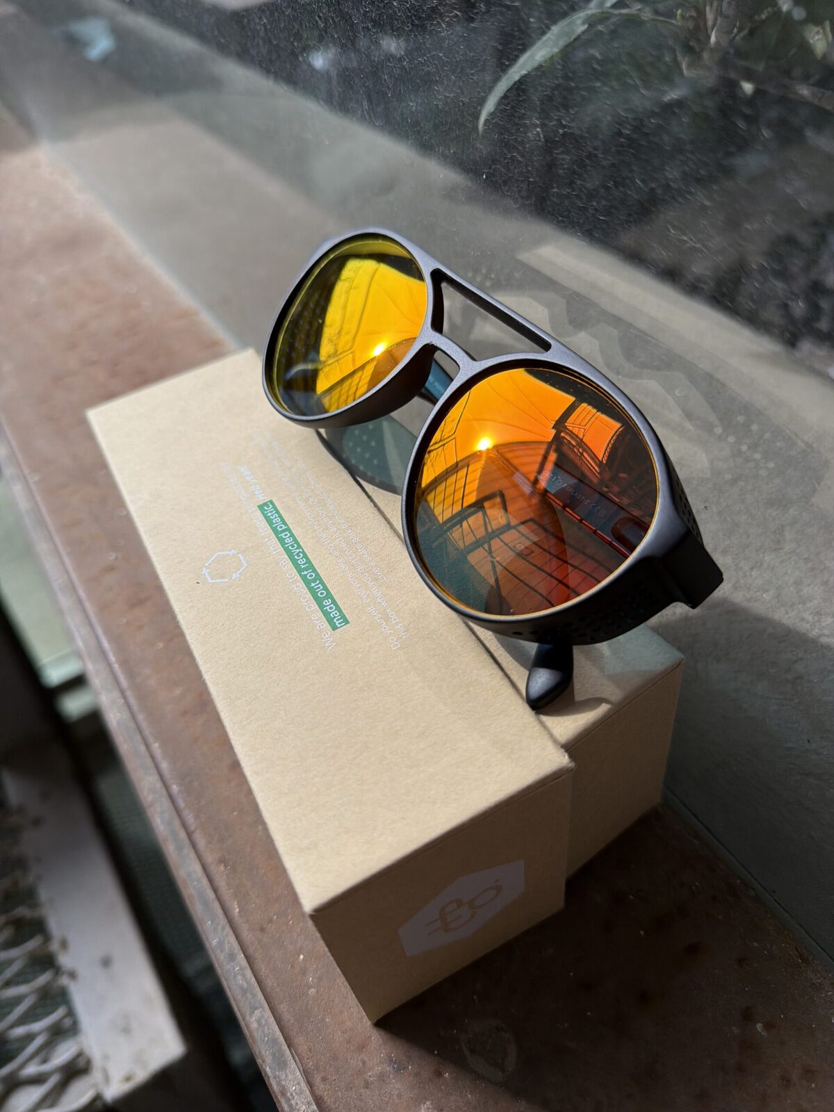 Lentes Sol Redondas Steampunk Unisex Anteojos Gafas Clásicas