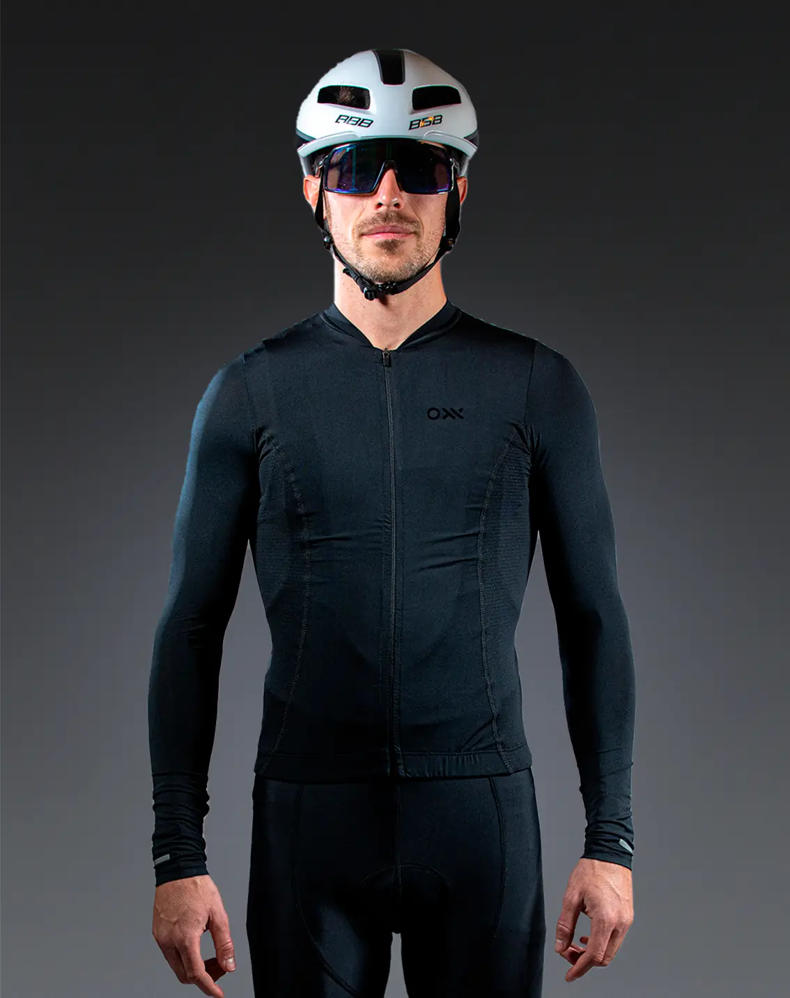 JERSEY mANGA LARGA OX NEGRO HOMBRE