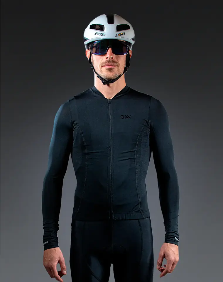 JERSEY mANGA LARGA OX NEGRO HOMBRE