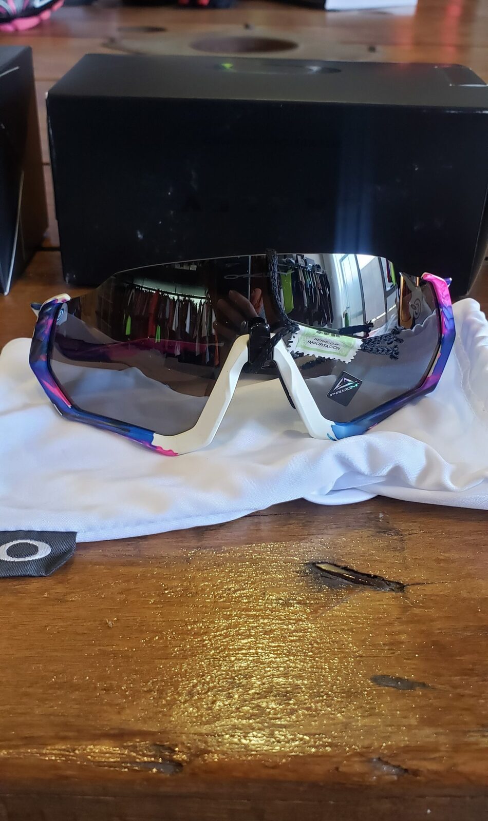 lente oakley Flight Jacket KOKORO COLL PRIZM BLACK