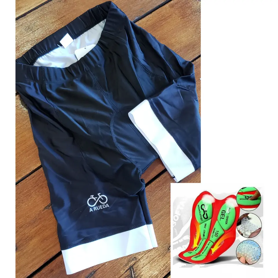 Calza A Rueda badana gel 5D NEG/blanco