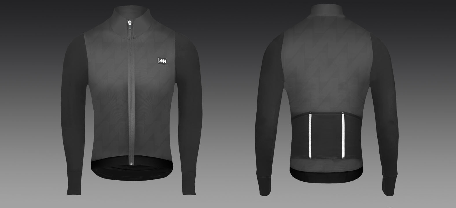 campera magenta pwr flex 2 gris