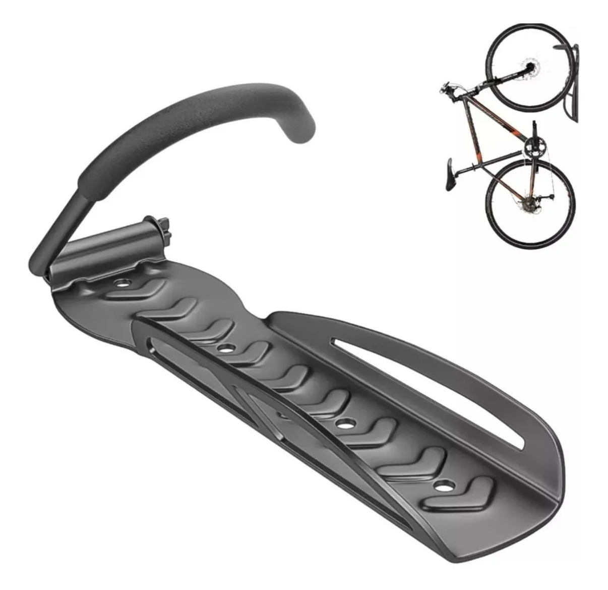 SOPORTE PARA COLGAR BICICLETA A LA PARED CON GANCHO