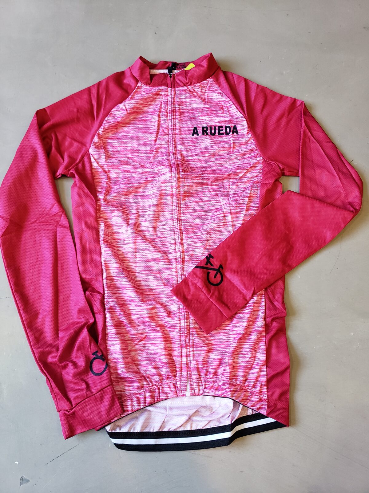 Jersey manga larga liv ROSA MELANGE