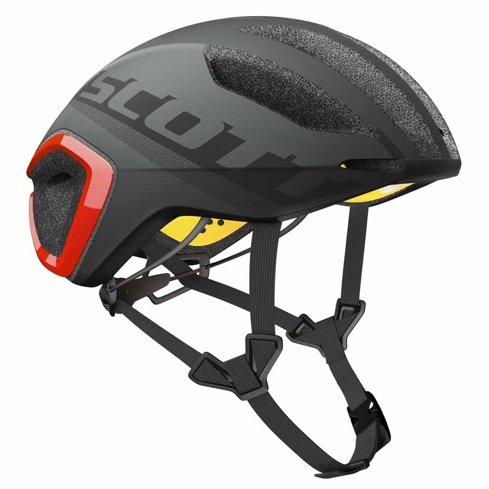 Casco SCOTT CADENCE Plus ⓂⒾⓅⓈ negro/rojo