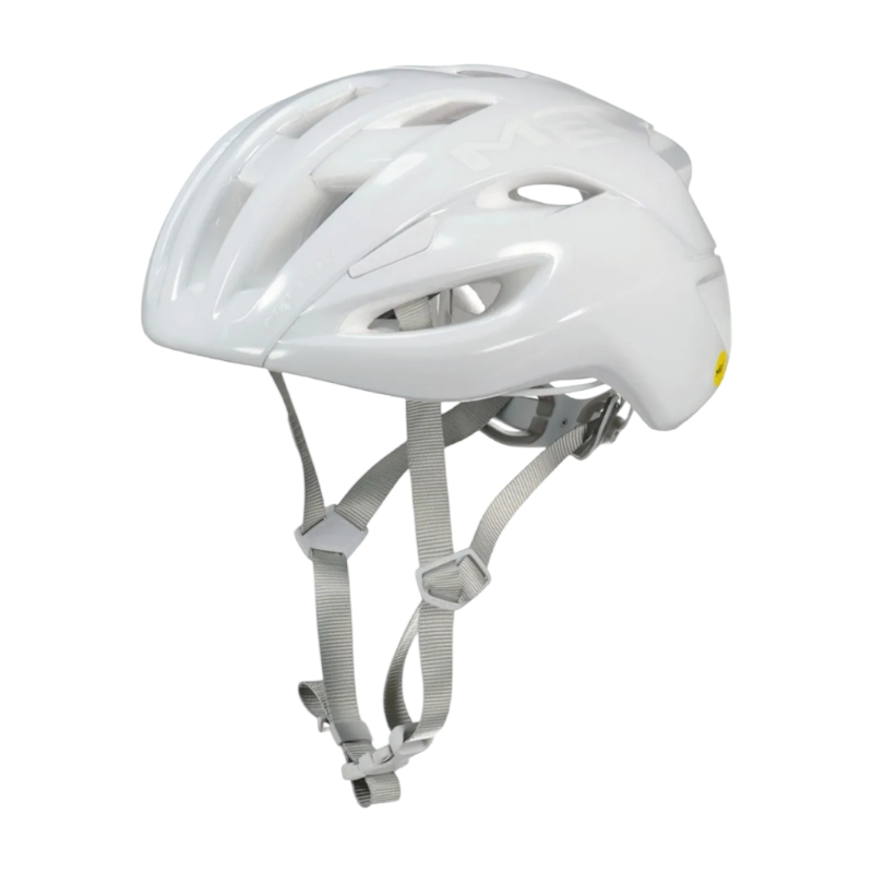 Casco MET Rivale MIPS – Absolute White Limited Edition