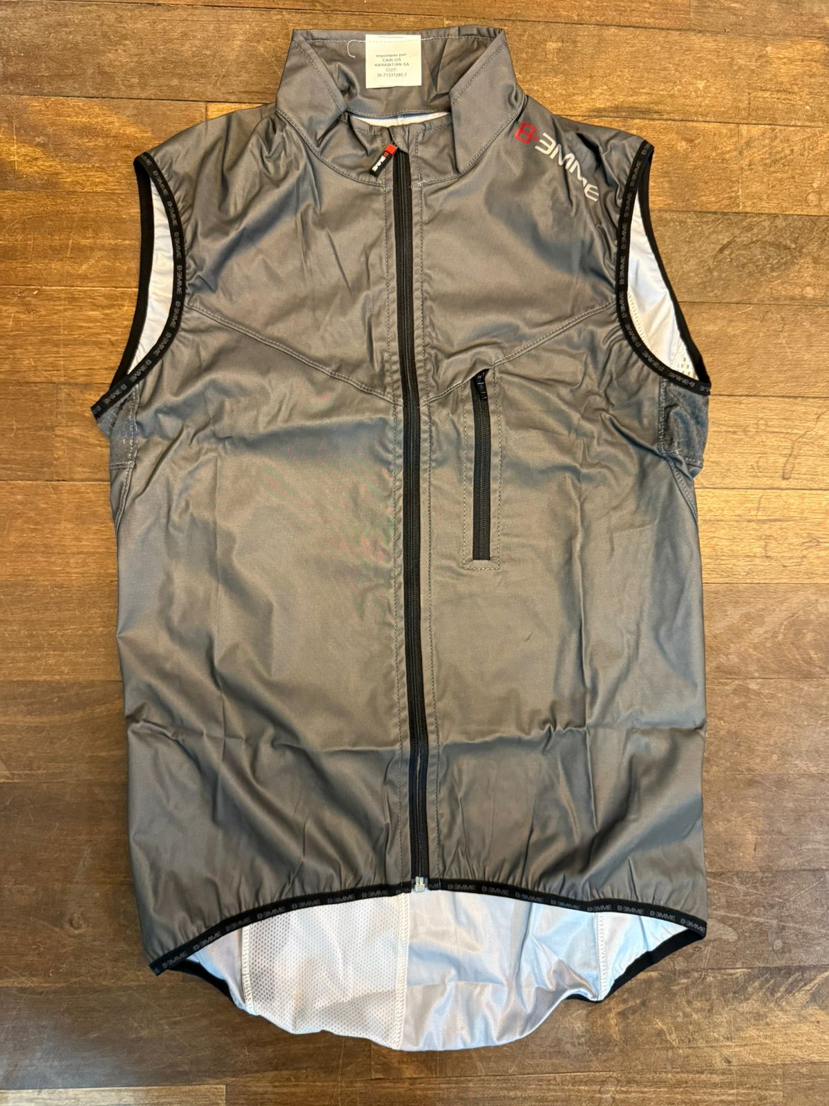 chaleco rompeviento impermeable 3b biemme