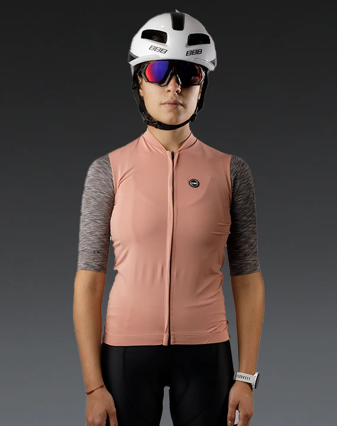 JERSEY OX ALPES ROSA MUJER