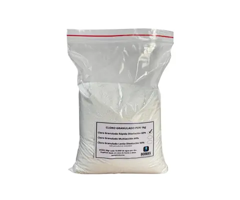 Cloro Granulado Rápida Disolución 1kg