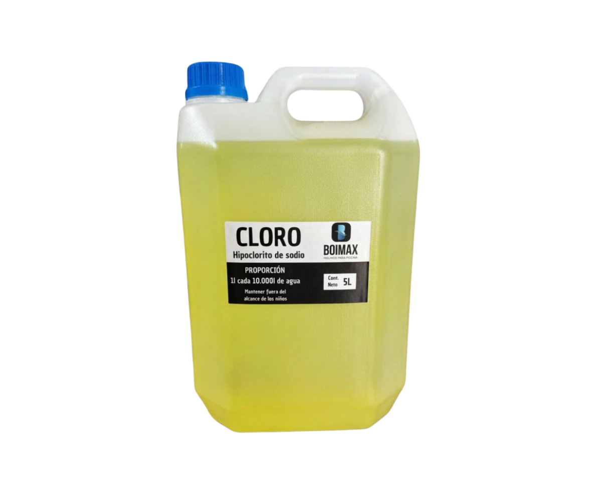 Cloro Líquido Piscinas por 5l